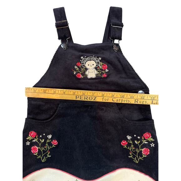 Star Wars Leia Western Toddler Overall Dress corduroy BoxLunch Exclusive  5T NEW - Picture 8 of 8